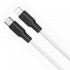 Кабель Hoco X21 Plus USB Type-C - Lightning 20W 1м White (15)